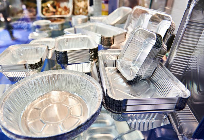 Buy Wholesale China Aluminum Foil Container Baking Trays/plates  Environmental Household Disposable Oval Turkey Plates & Aluminum Foil Tray  at USD 5