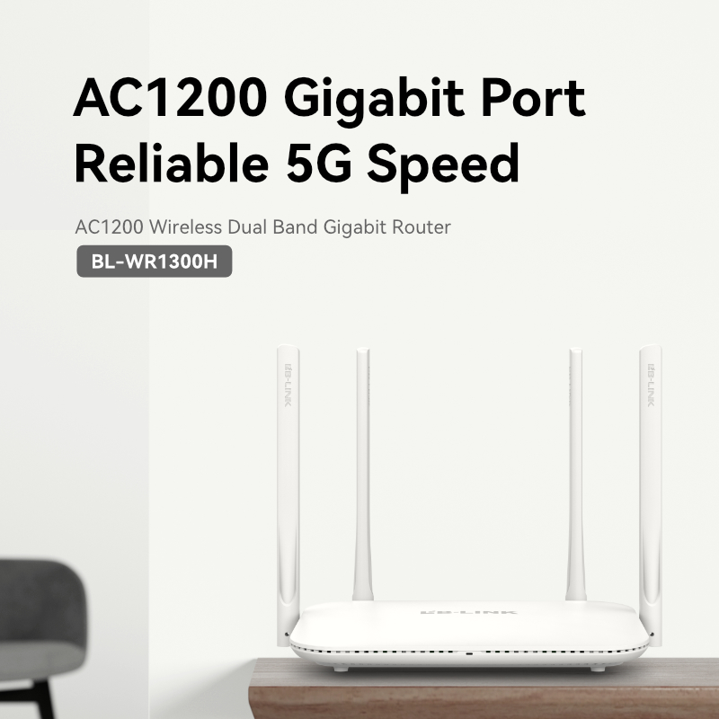 WR1300H AC1200 1200Mbit / s WiFi Dual Band Gigabit Router