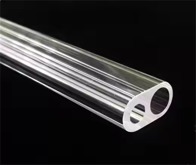 석영 진공 이중층 튜브