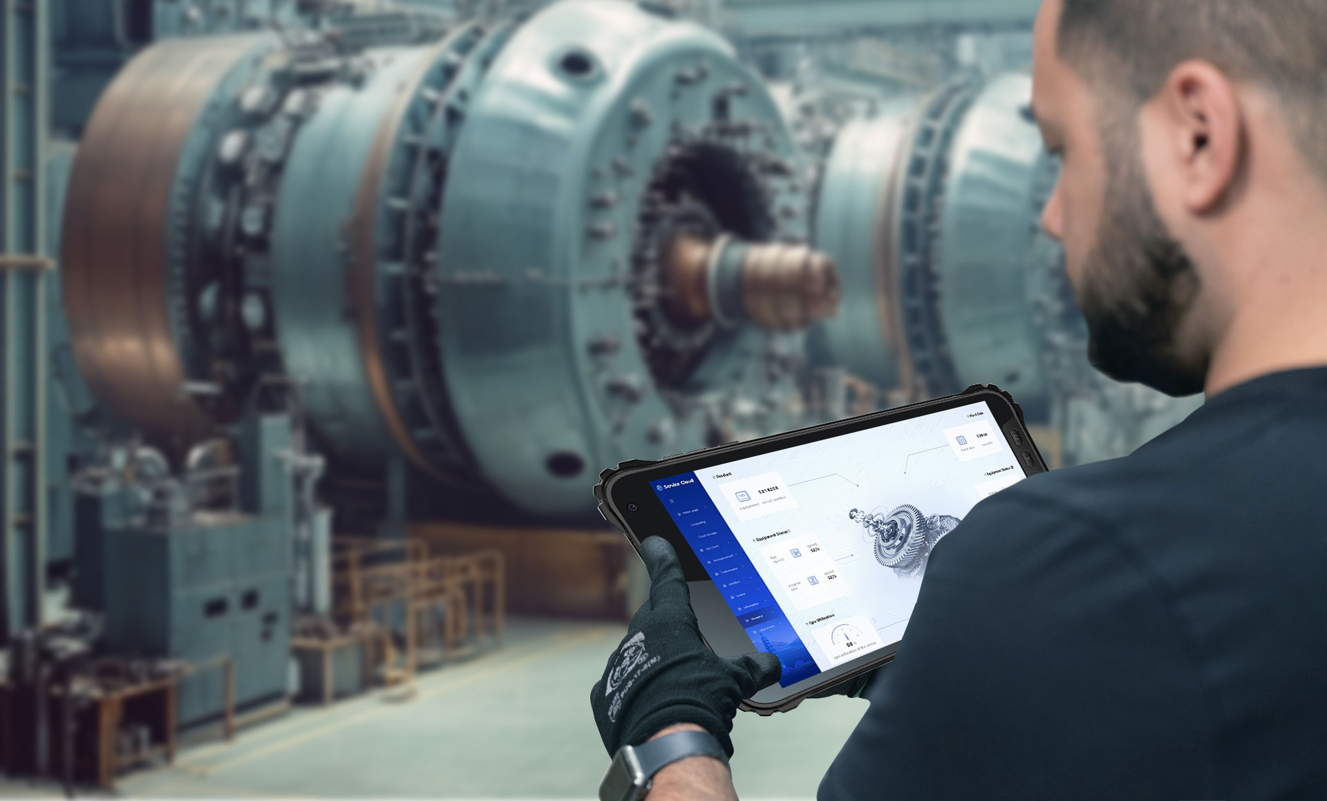 планшет для удаленного мониторинга и интеллектуального управления