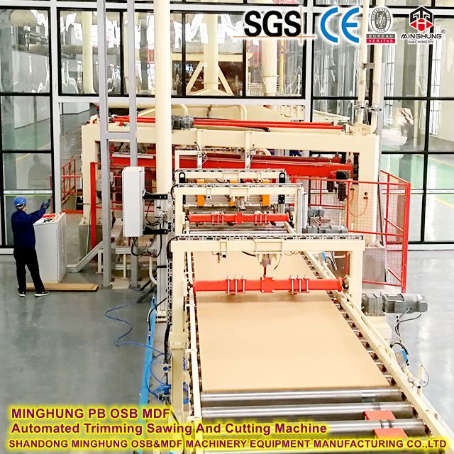 Minghung Pb MDF avtomatik qirragi