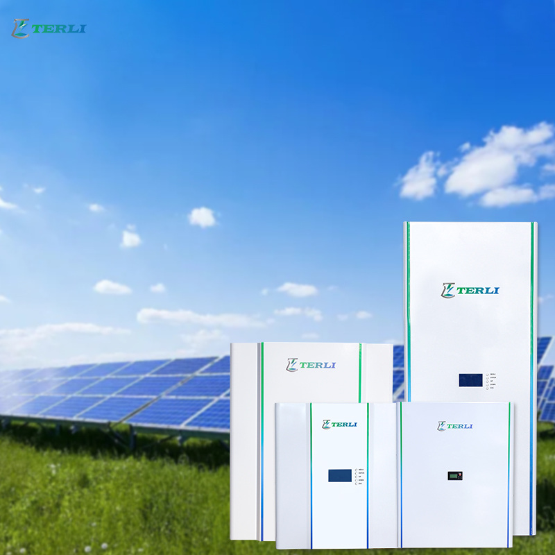 48V 200Ah thuis wandgemonteerd zonne-energiesysteem