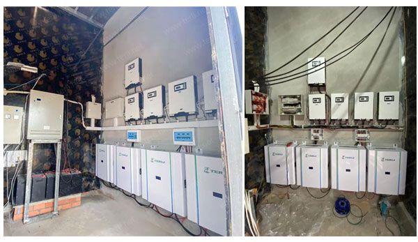  40kWh Powerwall in Cambodja 