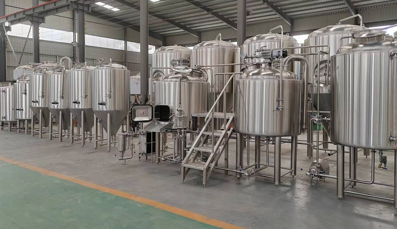 500L beer brewing system Système de brassage de bière 500L