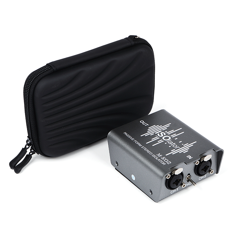 M-K02 双方向 Cat5e/6 XLR オーディオ アイソレーター