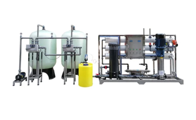 Sistema de tratamiento de agua RO d&uacute;plex Te&ntilde;ido de textiles