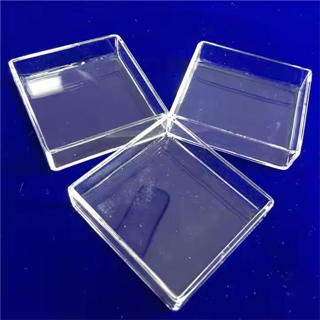 Zeer zuivere fabriek van transparante kwartscultuurschotels