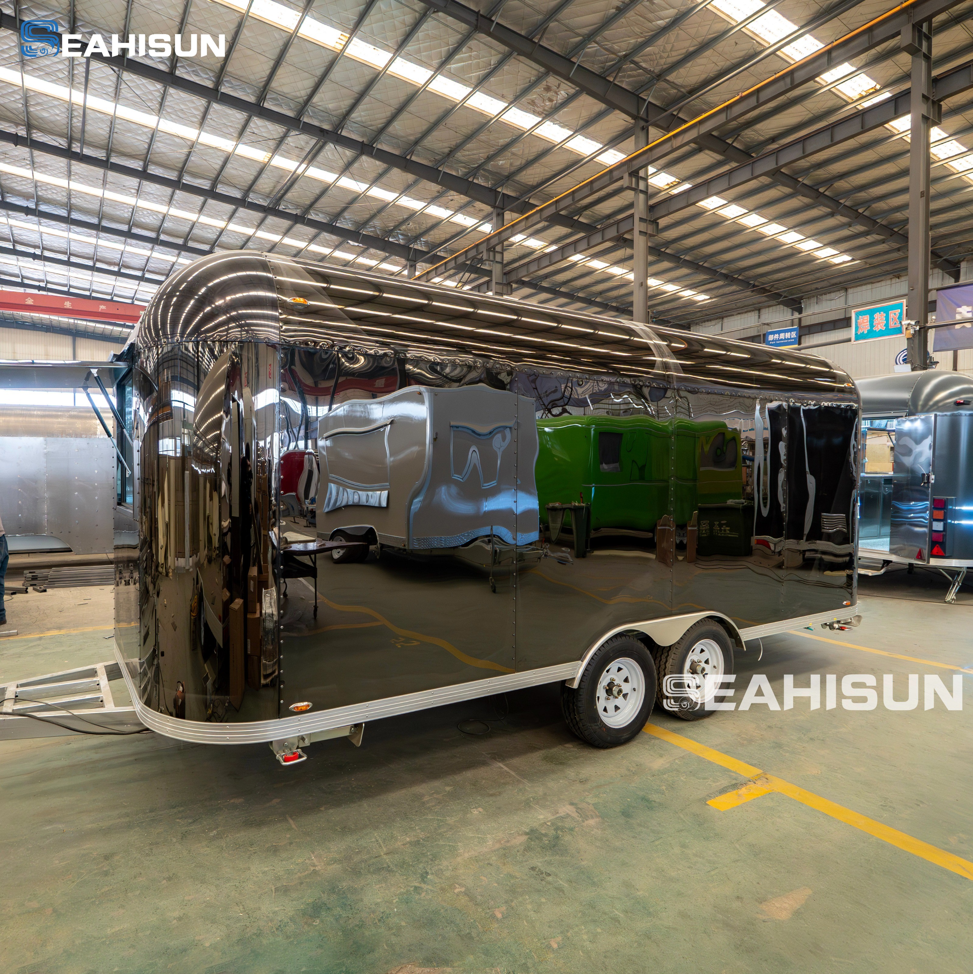 스테인레스 스틸 트레일러