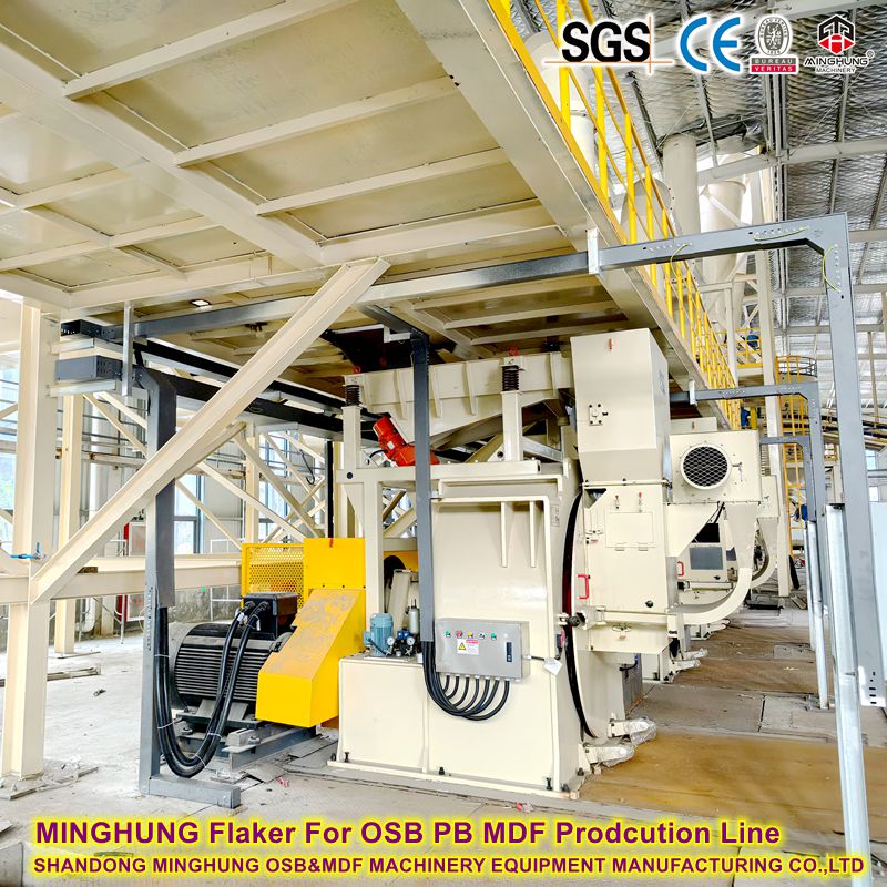 Pb osb mdf &uuml;&ccedil;in MINGHUNG flaker