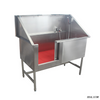 WT-11 304 In Acciaio Inox Medico Pet Toelettatura Attrezzature Per Il Bagno Vasca Da Bagno Animale Veterinario Veterinaria Scorrevole-Lavello Da Bagno