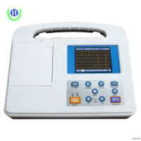 Macchina per elettrocardiografo ICU portatile portatile digitale HE-01B per elettrocardiografo con prezzo economico