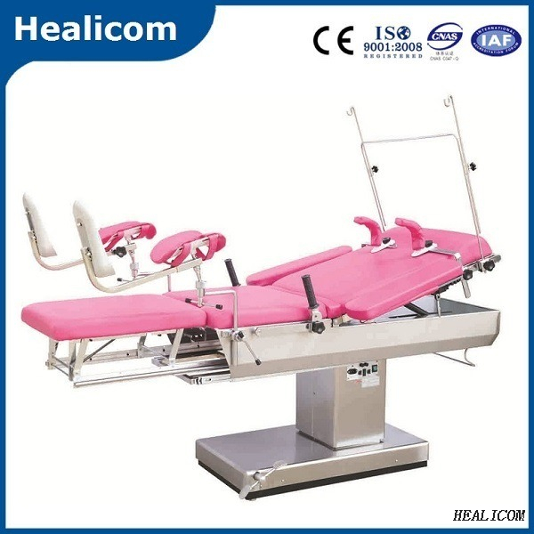 Медицинский хирургический электрический гидравлический акушерский стол для гинекологии с низкой ценой