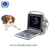 Scanner d'échographie portatif de vétérinaire Doppler couleur numérique de diagnostic médical HVET-10