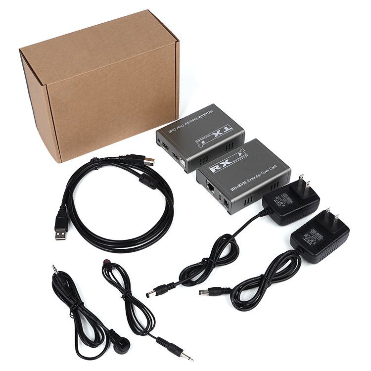 M-HD60U 1080P EDID KVM IR Cat5e/6 موسع HD