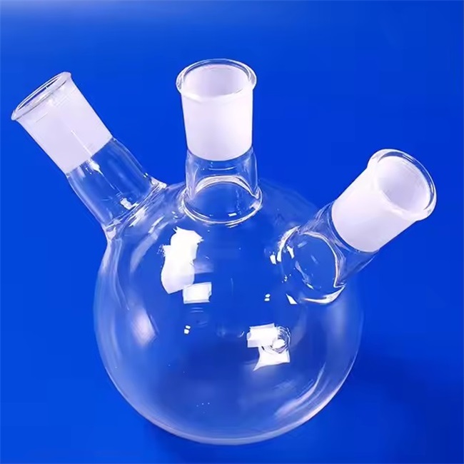 Tubo sferico in vetro di silice fusa