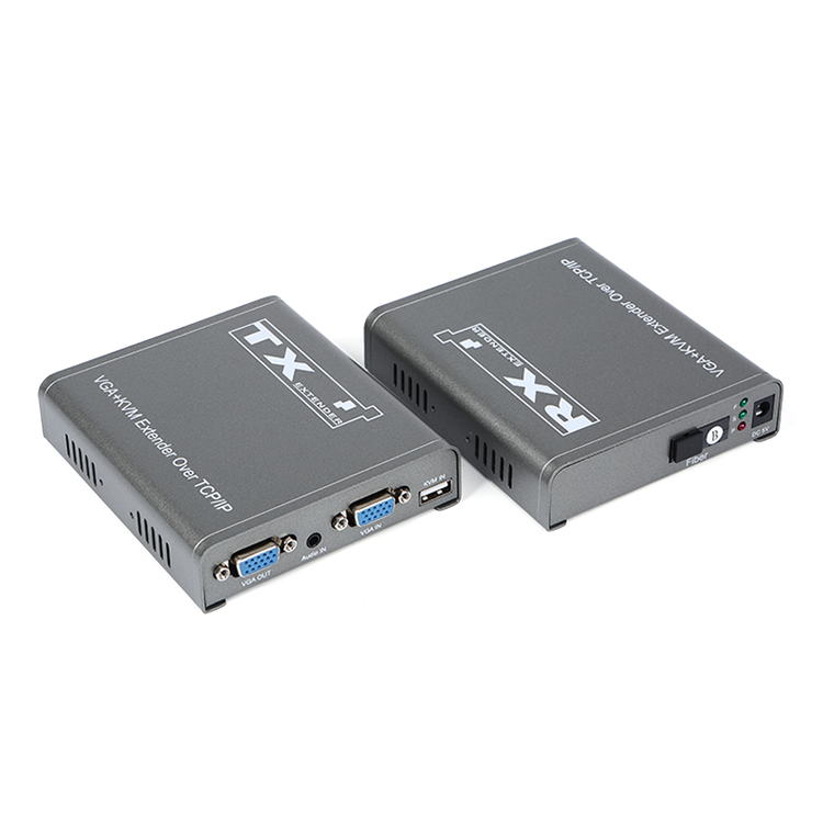M-VF100U 1080P 20KM SC/FC KVM VGA موسع الألياف