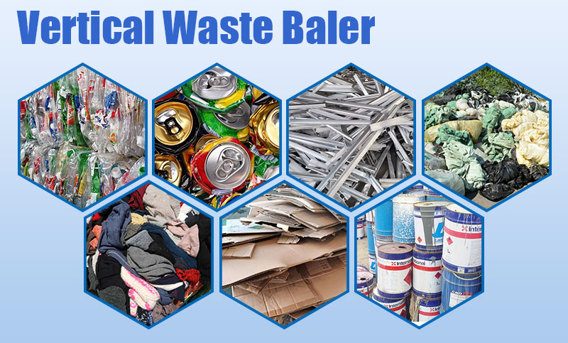 Εφαρμογή κάθετης δεματοποίησης απορριμμάτων Y82T-160 1