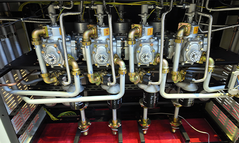 Diesel Fuel Dispenser 8-Nozzle Metal Machine 柴油加油机 8 喷嘴金属机