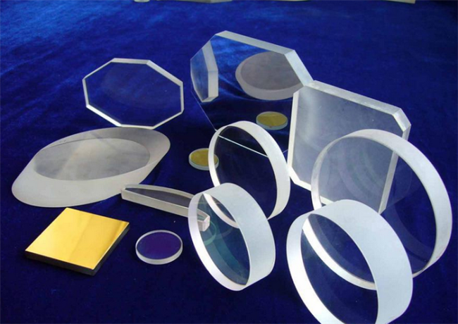Piastra in silice fusa rotonda ottica da 1 mm 2 mm 3 mm