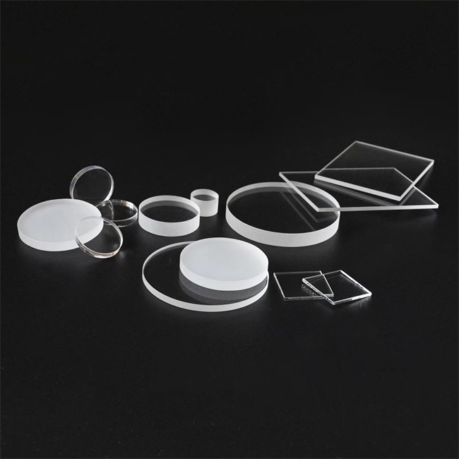 Fabrik f&uuml;r transparente UV-Quarzglasscheiben