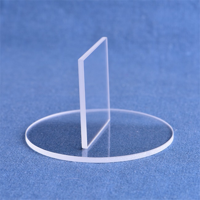 Hochreine transparente optische Quarzglasplatte