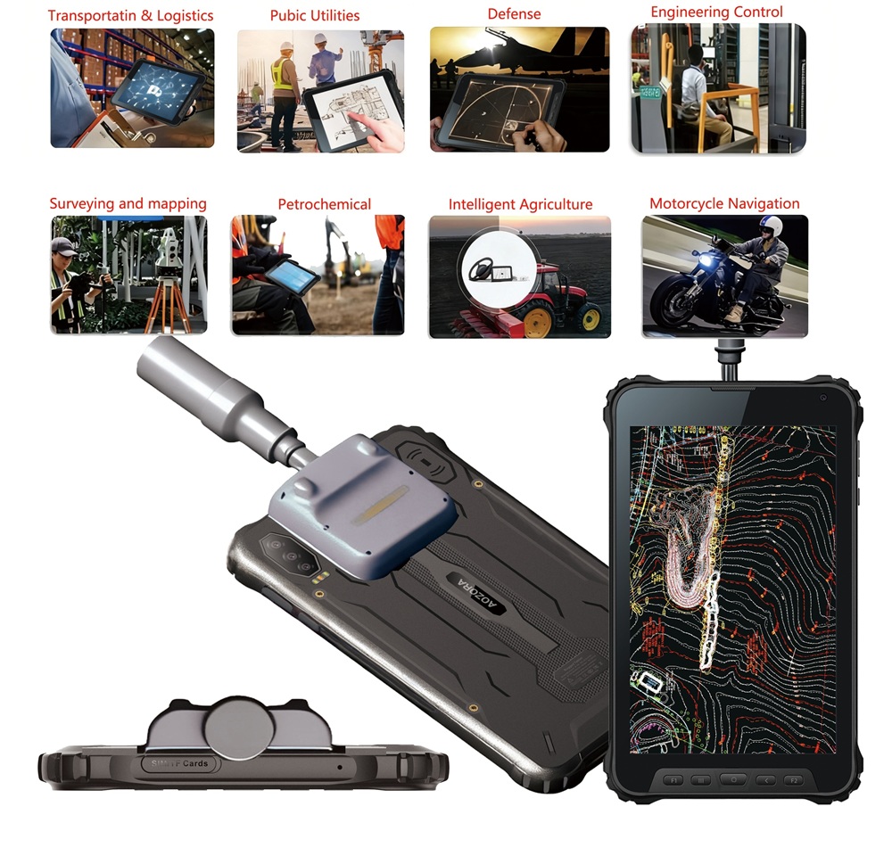 tableta GPS industrial