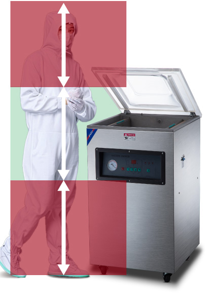 m&aacute;quina de envasado al vac&iacute;o de c&aacute;mara &uacute;nica