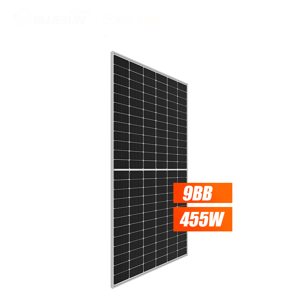 Panel solar para el hogar Panel de energía fotovoltaica Sistema de almacenamiento de energía para el hogar 440W 450W 480W