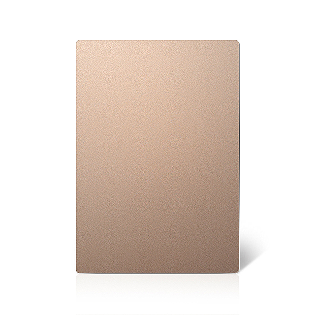 Sandgestrahlte eloxierte Aluminiumplatte (6)