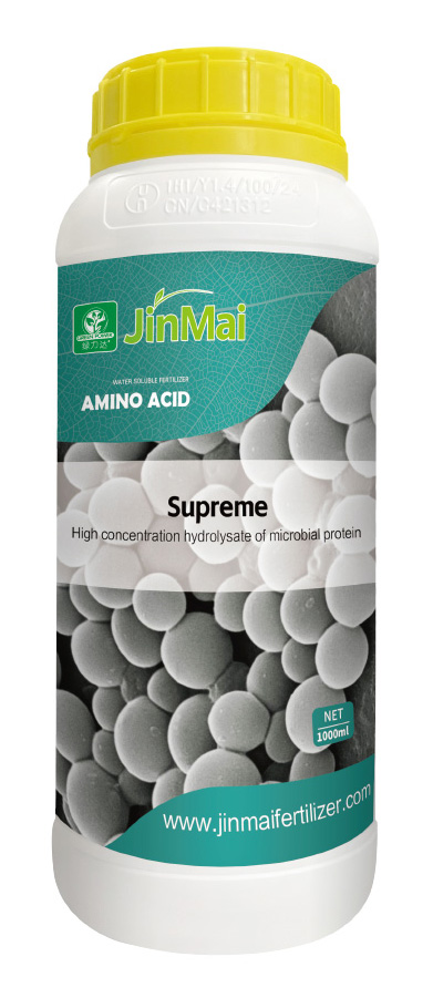 Fertilizante hidrolizado de alta concentraci&oacute;n de prote&iacute;na microbiana