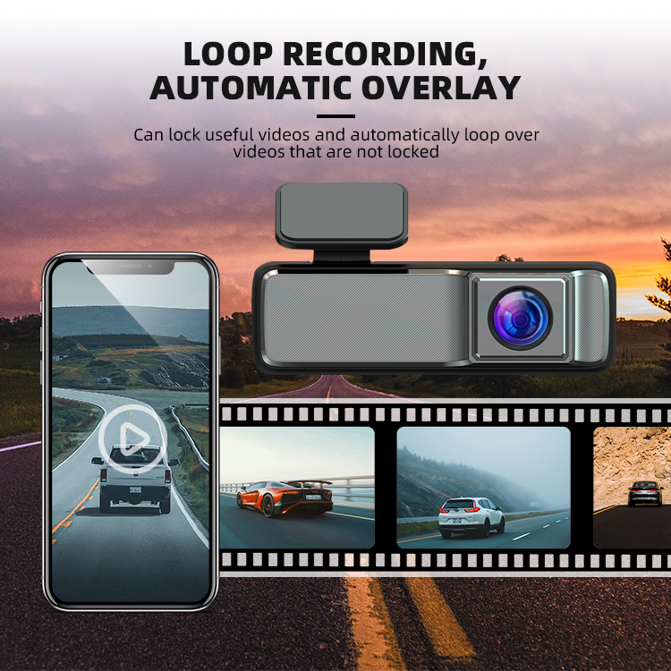 عدسة V8-C المزدوجة 1080p DVR (4)