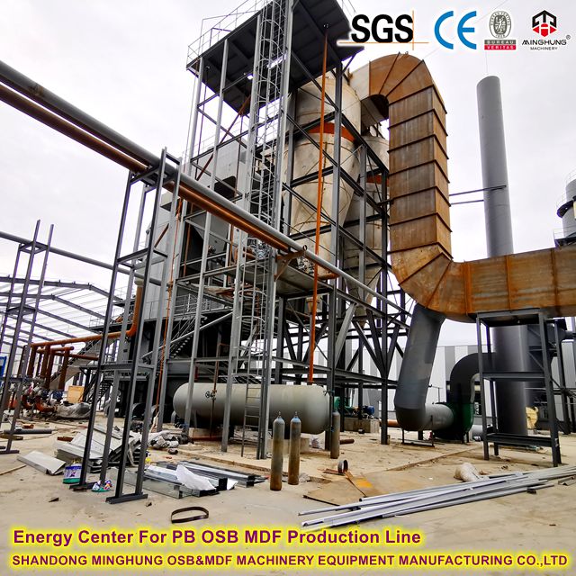 PB MDF OSB &ouml;n&uuml;m&ccedil;ilik lini&yacute;asy &uuml;&ccedil;in energi&yacute;a merkezi