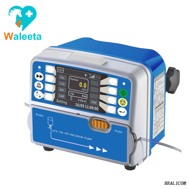 ราคาดี WTK-100 VET Veterinary Infusion Pump สำหรับสัตว์