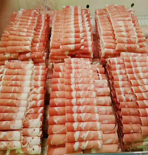 Máquina de carnes y mariscos