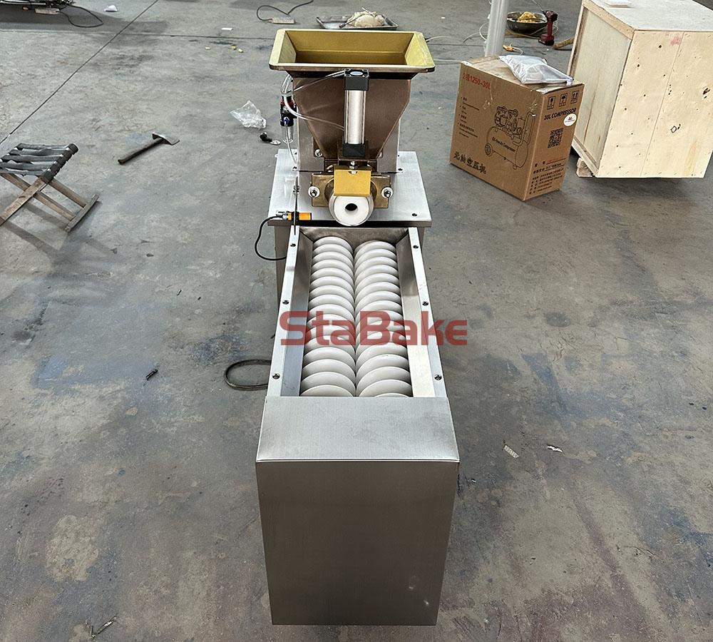 m&aacute;quina formadora y cortadora de masa