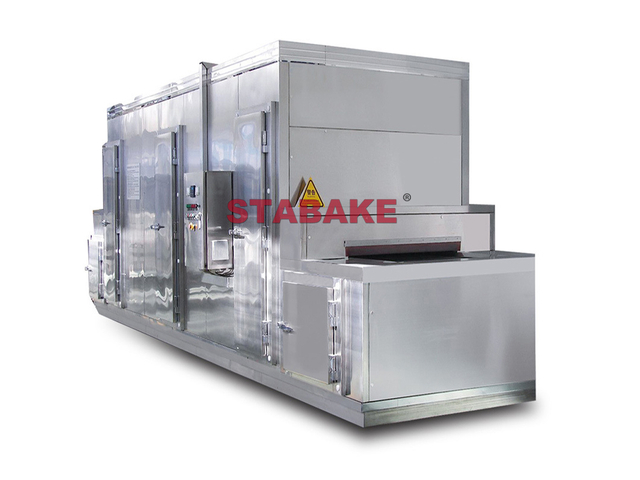 Máquina fluidizada de congelación rápida