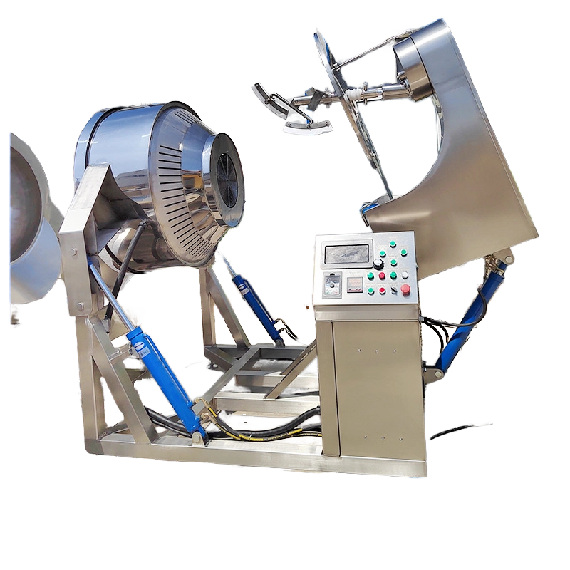 Línea de producción de palomitas de maíz de caramelo industrial