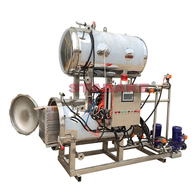 Réplica de la máquina de esterilización de alimentos de alta temperatura y alta presión