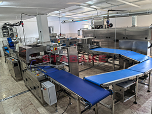 l&iacute;nea de producci&oacute;n de pizza stabake