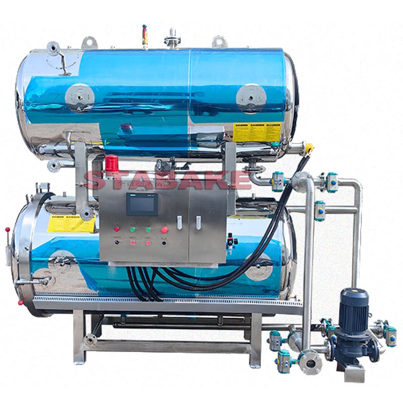 Réplica de la máquina de esterilización de alimentos de alta temperatura y alta presión