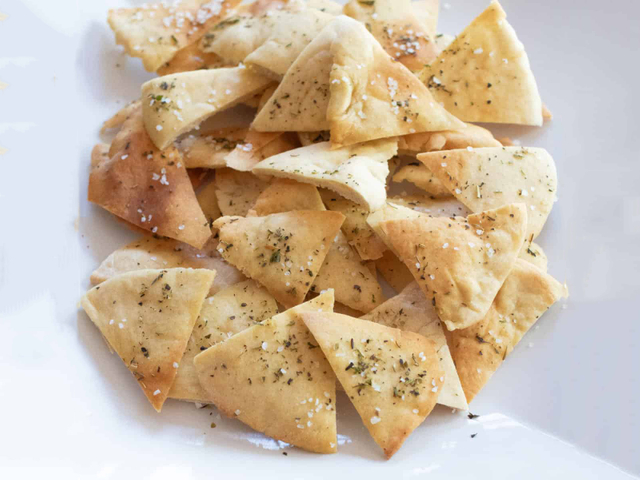 Solución de línea de procesamiento de chips de pita horneados