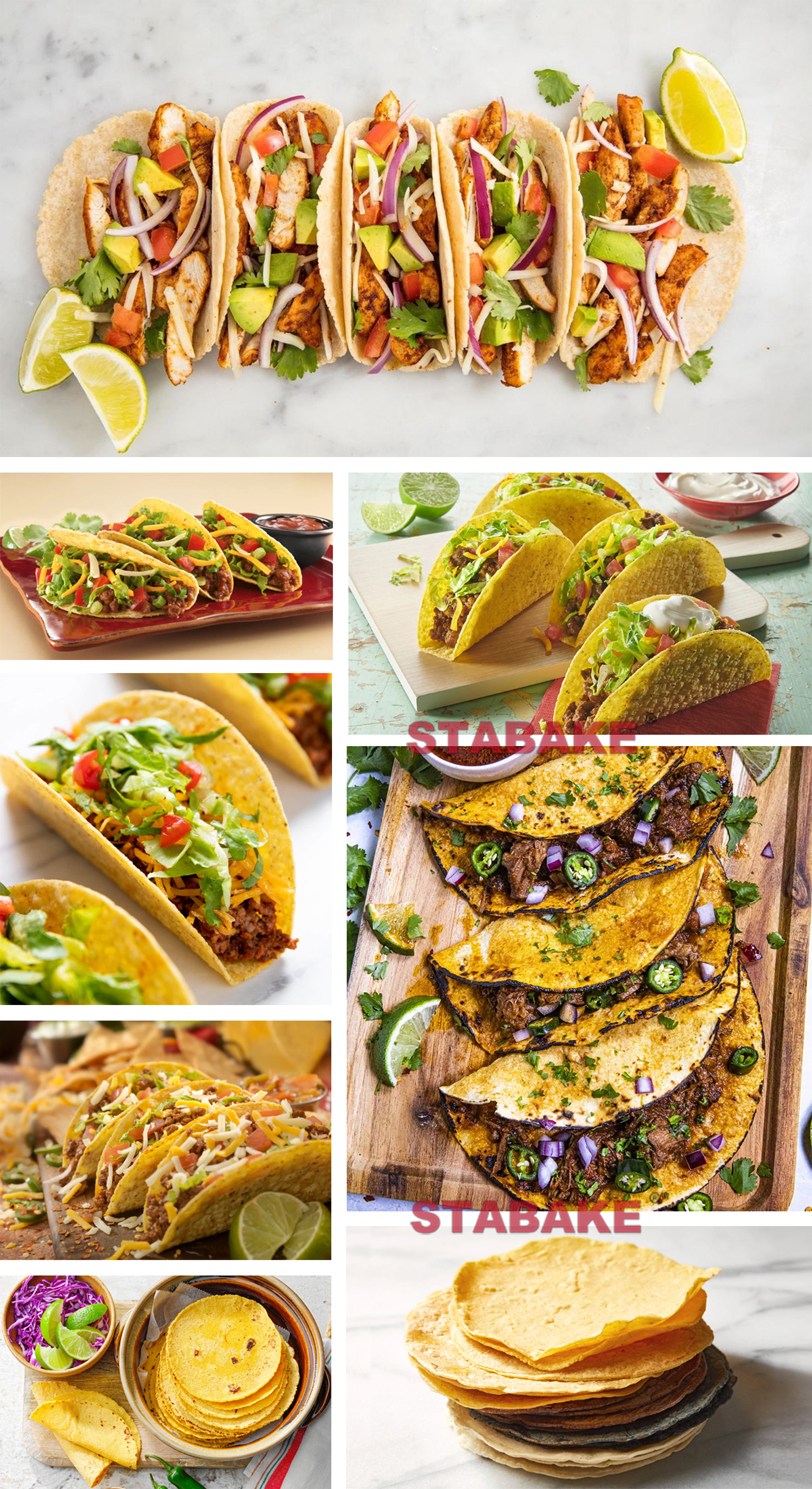 tortilla de maiz para tacos