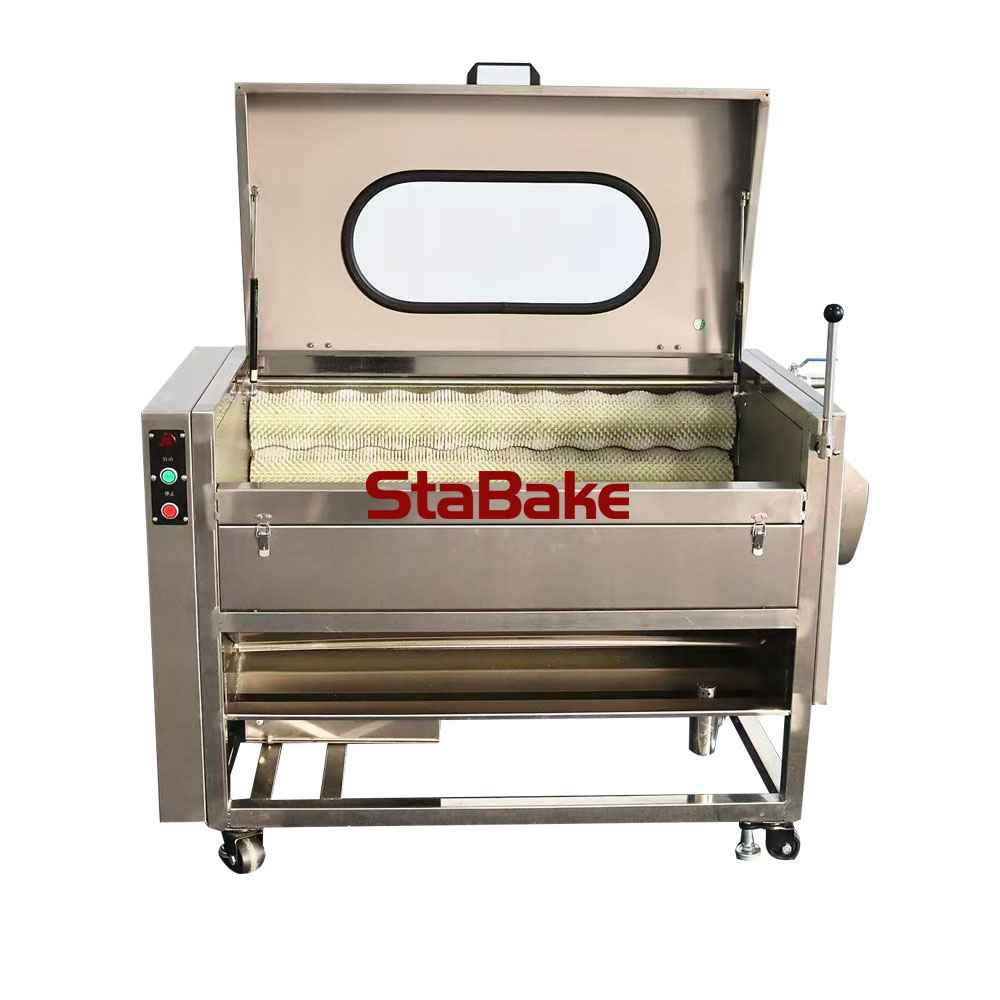 Cepillo Pelador De Patatas Y Lavadora Con Tapa