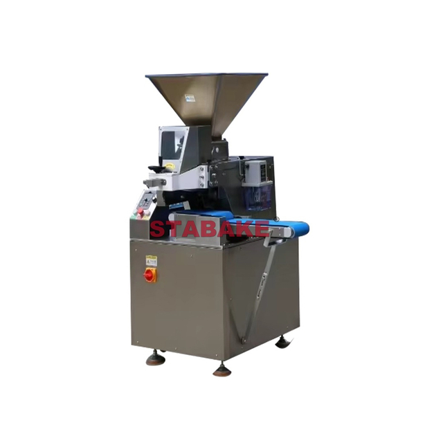 Máquina divisora y redondeadora de masa continua