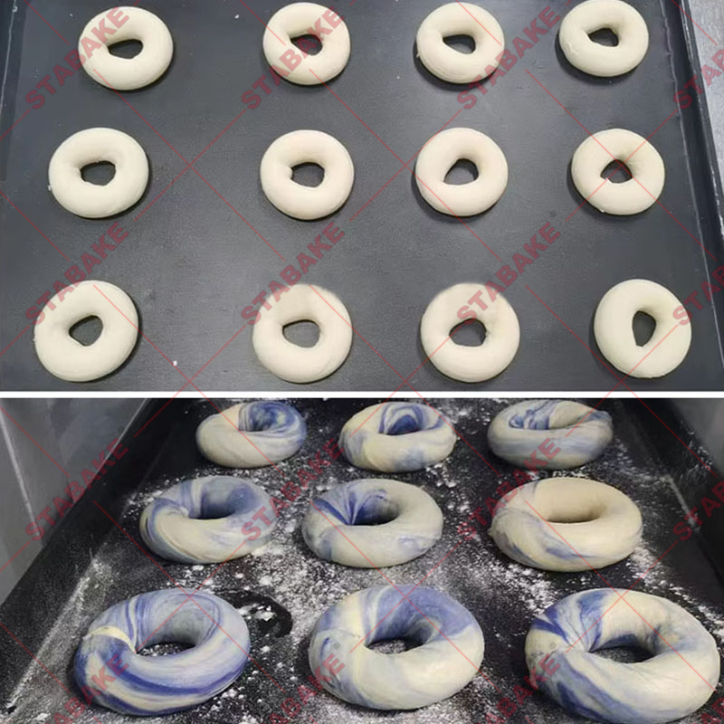 Máquina de formación de bagel automática tamaño y peso de bagel personalizado