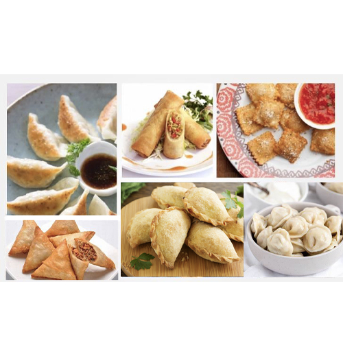 Máquina de fabricación de bola de masa automática para una gran empanada samosa pierogi revioli pelmeni 