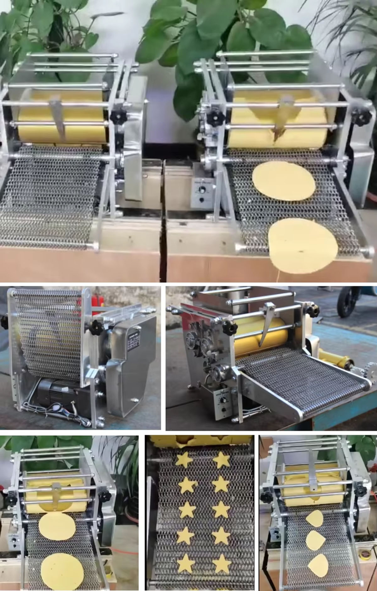 m&aacute;quina de tortilla de ma&iacute;z de mesa