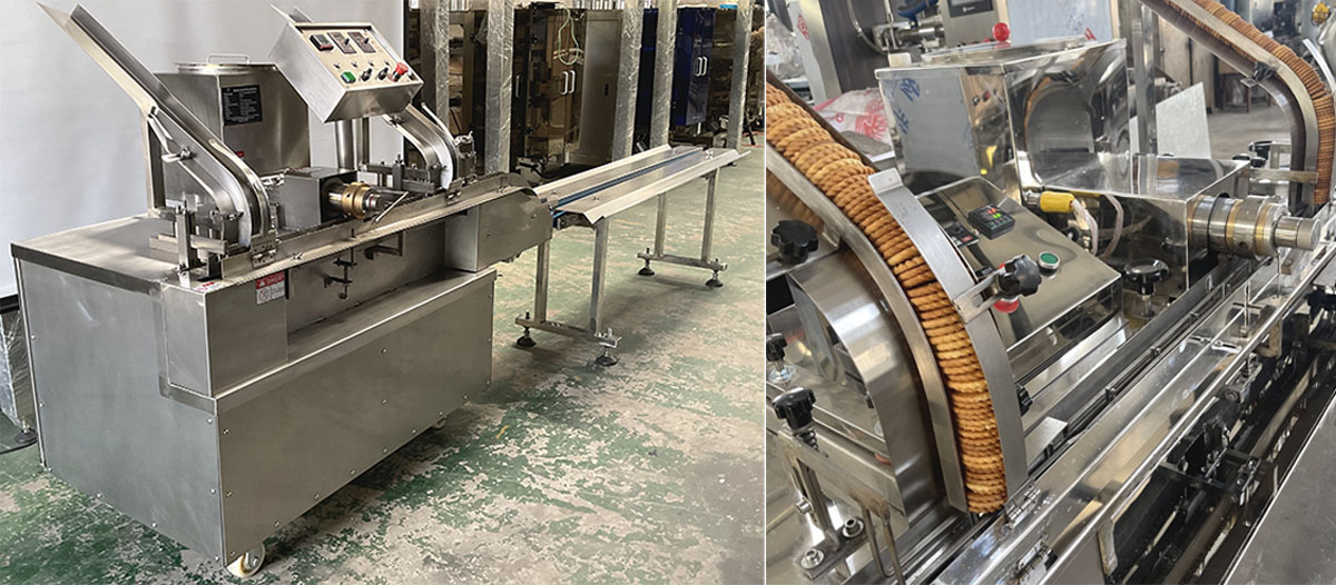 M&aacute;quina llenadora de galletas