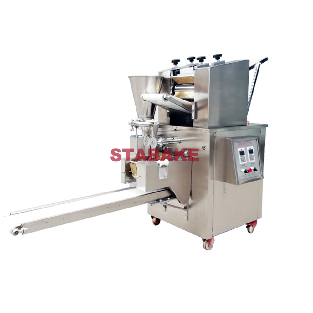 Máquina de fabricación de bola de masa automática para una gran empanada samosa pierogi revioli pelmeni 