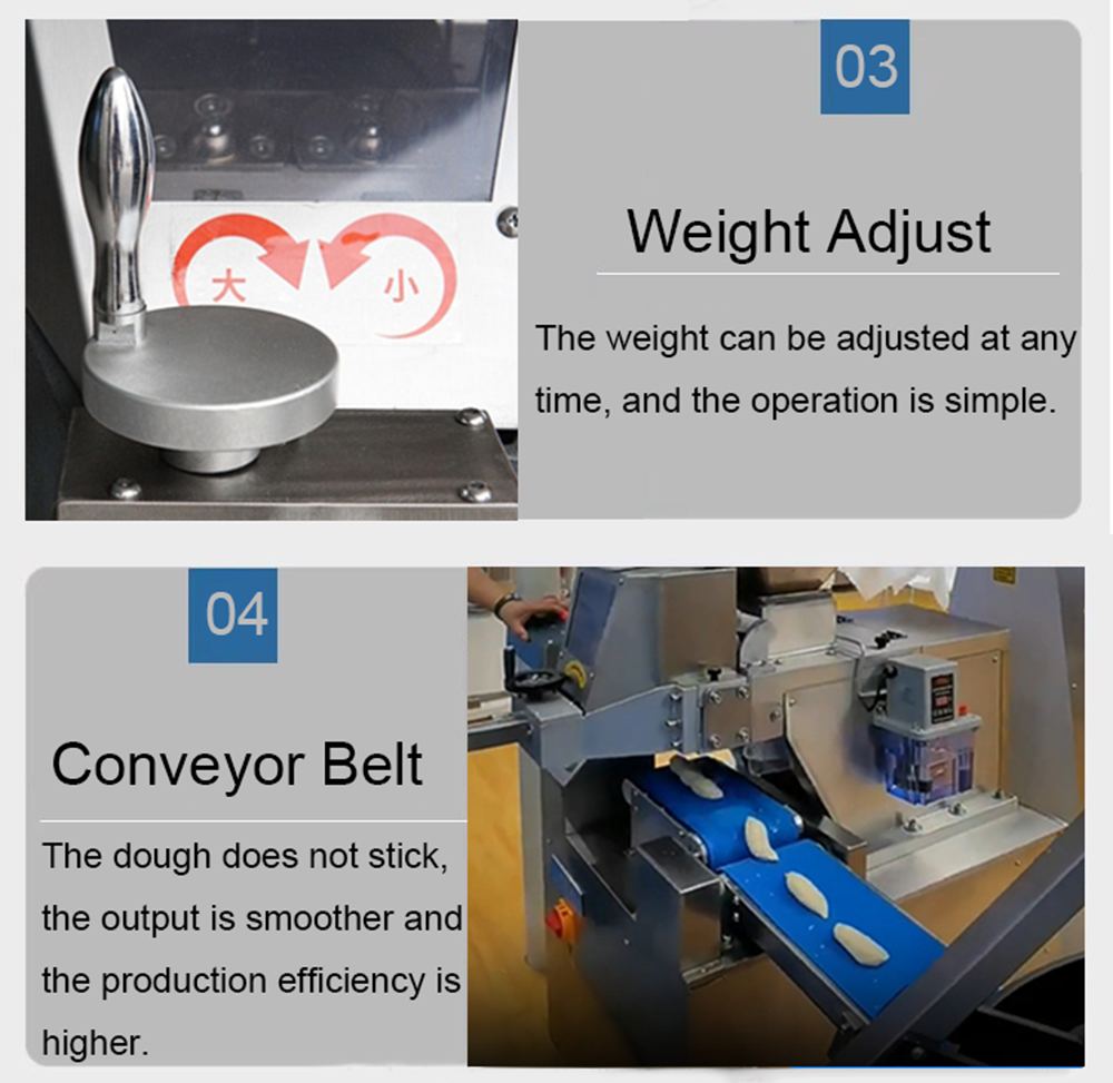 Detalles del cortador de masa 02